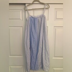 Hannoh Wessel made in Italy striped sleeveless dress